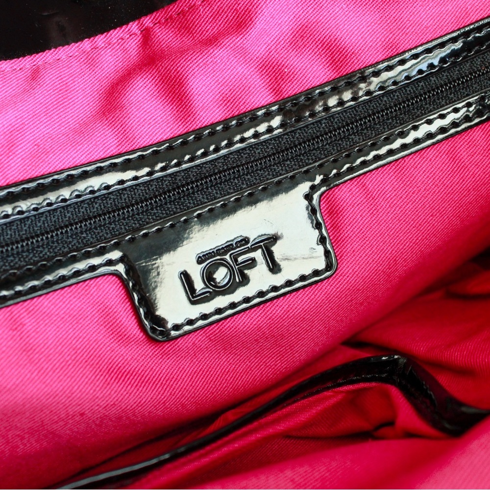 LOFT Patent Leather Tote - Picture 6 of 9
